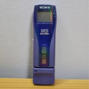 VTG Sony MS Walkman Digital Stick Player Vintage NW-MS7‎ Untested For Parts